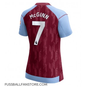 Aston Villa John McGinn #7 Replik Heimtrikot Damen 2023-24 Kurzarm